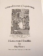 Unusual Sources Of Legerdemain