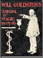 Will Goldston's Annual Of Magic 1915-16
