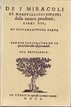 De I Miracoli Et Maravigliosi Effetti Dalla Natura Prodotti. Libri IIII Giovanbattista Porta