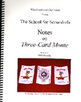 Notes On Three-Card Monte Whit Haydin