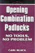 Opening Combination Padlock Carl Black